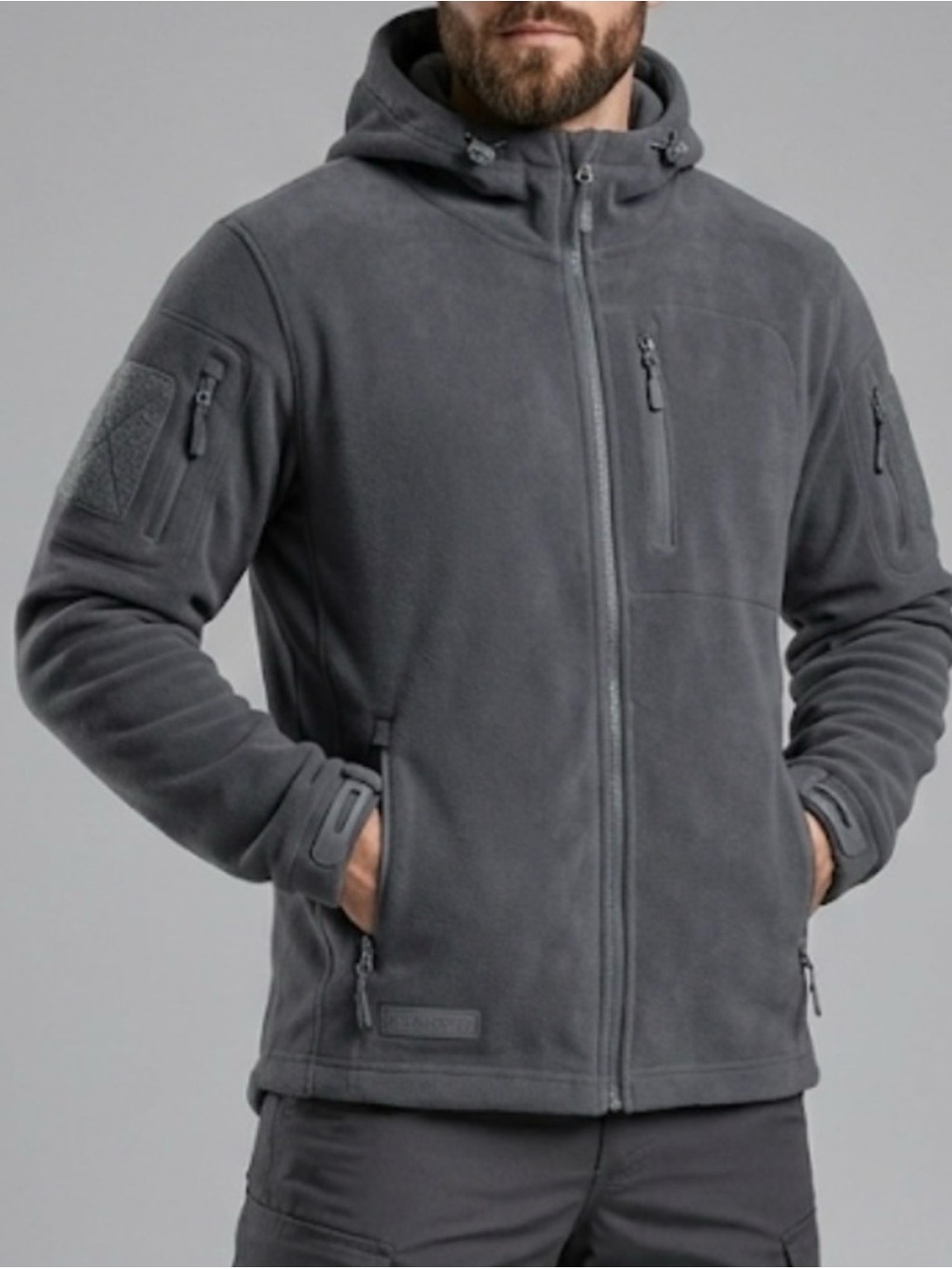 Baerskin Men’s Fleece Zip Up Jacket Size XXL Gorpcore Outdoor